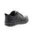 Emeril Lagasse Quarter ELWQUATWL-001 Womens Black Wide Athletic Work Shoes