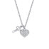 Enamored silver necklace Storie RZC044 (chain, pendants)