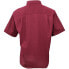 Фото #3 товара River's End Ezcare Woven Short Sleeve Button Up Shirt Womens Burgundy Casual Top