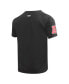 Фото #2 товара Men's Black Las Vegas Raiders Hybrid T-Shirt