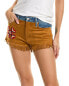 Mother Denim Scrapper Fringe Suede Something To Remember Short Women's