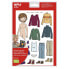 Фото #1 товара Набор наклеек на тематическую одежду для детей APLI Dressing Theme 5 единиц