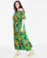 Plus Size Off-The-Shoulder Maxi Dress, Created for Macy's