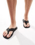 Havaianas basic urban material flip flops in black