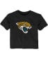 Baby Boys and Girls Black Jacksonville Jaguars Primary Logo T-shirt Черный, 12 месяцев - фото #1