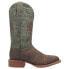 Фото #1 товара Dan Post Boots Jacob Square Toe Cowboy Mens Blue, Brown Casual Boots DP4949-230