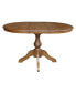 Фото #8 товара 36" Round Top Pedestal Table with 12" Leaf