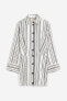 Фото #5 товара Linen-blend Shirt Dress