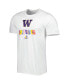 ფოტო #3 პროდუქტის Men's White Washington Huskies Pride Fresh T-shirt