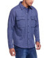 Men's Mixy Regular-Fit Fleece-Lined Shirt Jacket, Created for Macy's