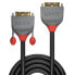 Lindy 5m DVI-D Dual Link Extension Cable - Anthra Line - 5 m - DVI-D - DVI-I - Male - Female - Black