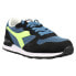 Фото #3 товара Diadora Camaro Lace Up Mens Black, Blue, Green Sneakers Casual Shoes 159886-C95