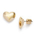 ფოტო #3 პროდუქტის Gold-Tone Heart Stud Earrings