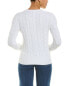 Фото #2 товара Brooks Brothers Cable Sweater Women's