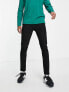 Фото #1 товара Topman stretch skinny jeans in stay black