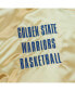 Фото #4 товара Men's Gold Distressed Golden State Warriors Team OG 2.0 Vintage-Like Logo Satin Full-Zip Jacket