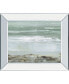 Gray Dawn by Caroline Gold Mirror Framed Print Wall Art, 22" x 26"