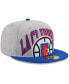 Фото #4 товара Men's Gray, Royal LA Clippers Tip-Off Two-Tone 59FIFTY Fitted Hat