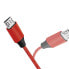 Фото #4 товара LogiLink CU0152 - 0.3 m - USB A - Micro-USB B - USB 2.0 - 480 Mbit/s - Red