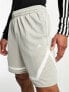 Фото #1 товара adidas Basketball Pro Block shorts in grey