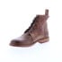 Фото #4 товара Bed Stu Bagary II F301010 Womens Brown Leather Lace Up Casual Dress Boots 6