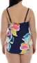 Фото #2 товара La Blanca 285235 Women's Rouched Body Lingerie Mio One Piece Swimsuit, Size 10