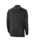 ფოტო #2 პროდუქტის Men's Black Chicago Bulls 2023/24 Authentic Performance Half-Zip Jacket