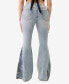 ფოტო #2 პროდუქტის Women's No Flap Bandana Bell Bottom Jean