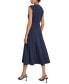 Women's Sleeveless Pleated Bodice Dress