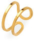 Фото #1 товара Original gold-plated open steel ring