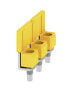 Фото #2 товара Weidmüller WQV 16N/3 - Cross-connector - 50 pc(s) - Polyamide - Yellow - -50 - 100 °C - V2