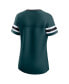 ფოტო #3 პროდუქტის Women's Midnight Green Philadelphia Eagles Original State Lace-Up T-shirt