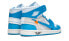 OFF-WHITE x Jordan Air Jordan 1 Retro High OG "UNC" 联名款 解构 高帮 复古篮球鞋 男女同款 北卡蓝