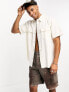 Фото #1 товара Levi's Western shirt in relaxed fit with pockets in cream