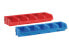 Hünersdorff 656820 - Storage box - Blue - Red - Rectangular - Polypropylene (PP) - Monochromatic - 510 mm