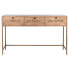 Console Home ESPRIT Golden Metal 125,5 x 37 x 77 cm