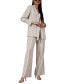 Women's Open-Front Notch-Lapel Blazer