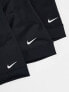 Nike Dri-Fit Essential Microfiber boxer briefs 3 pack in black