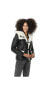 Фото #1 товара Women's Shearling Jacket, Black