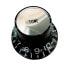 Göldo KB21B Bell-Knob for US Tone Pots (Black)