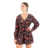 Фото #2 товара SUPERDRY Printed V Tea Long Sleeve Short Dress