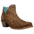 Фото #2 товара Corral Boots Studded Leopard Ankle Booties Womens Brown Casual Boots Z2003