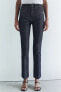 ZW COLLECTION BOOTCUT HIGH-WAIST CROPPED JEANS