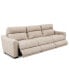 Фото #4 товара Gabrine 3-Pc. Leather Sofa with 3 Power Recliners, Created for Macy's