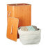 Фото #5 товара Хранение вещей, Relaxdays, Складной корзина для белья из бамбука