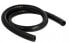 Фото #3 товара Delock Cable protection sleeve 1 m x 21.2 mm black - Black - Plastic - 1 pc(s) - 2.12 cm - 100 cm