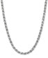 Фото #1 товара Macy's rope Link 26" Chain Necklace in Sterling Silver