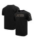 ფოტო #1 პროდუქტის Men's Black Tampa Bay Lightning Wordmark T-shirt