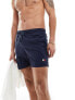 Tommy Jeans heritage crinkle nylon swim short in navy