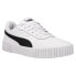 Фото #2 товара Puma Carina 2.0 Perforated Platform Womens Size 11 M Sneakers Casual Shoes 3858